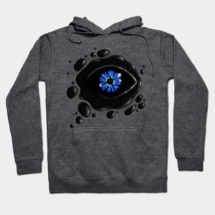 Blue Demon Eye Hoodie